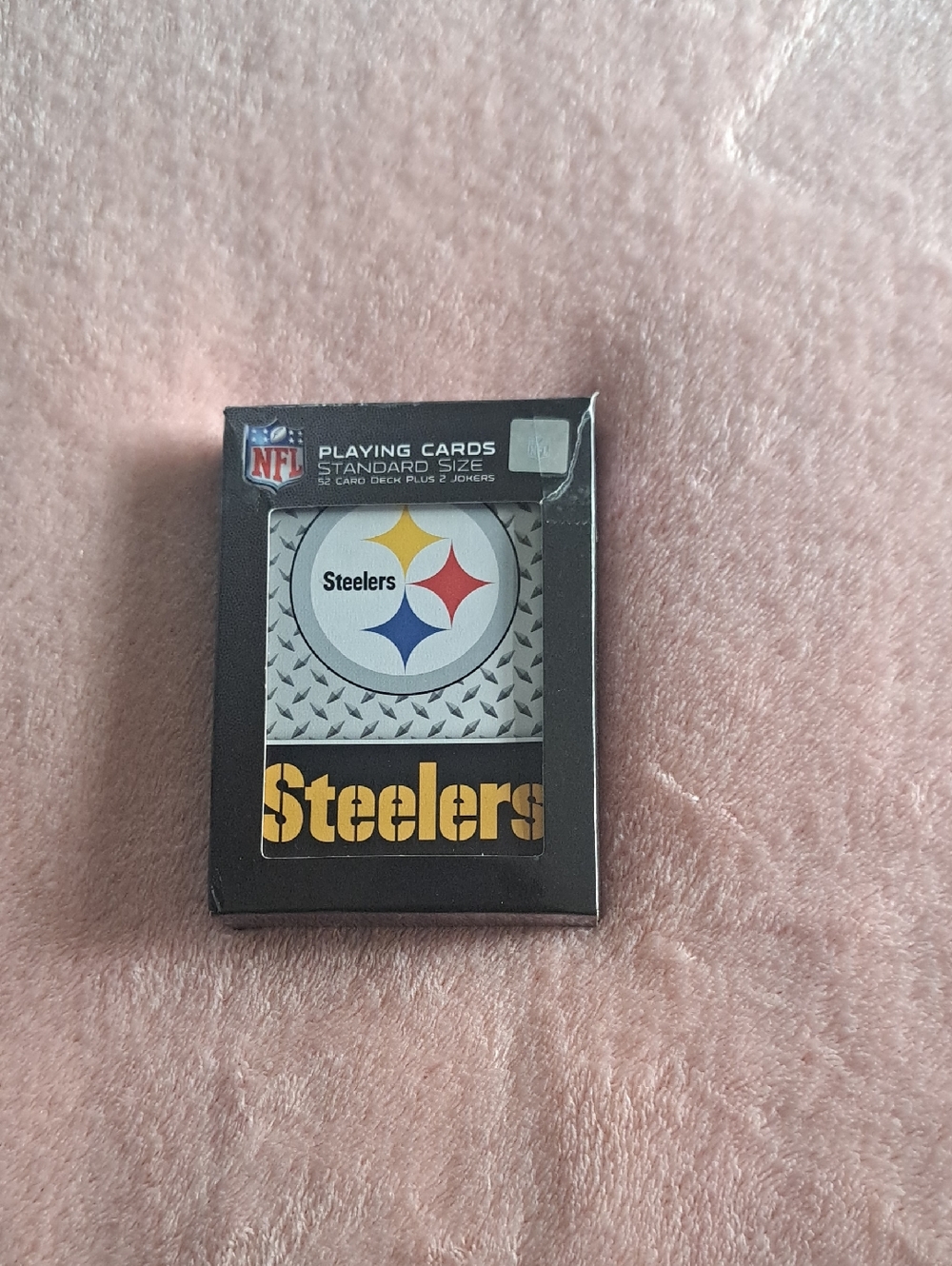 NFL Steelers Playing Cards - Black and Yellow
